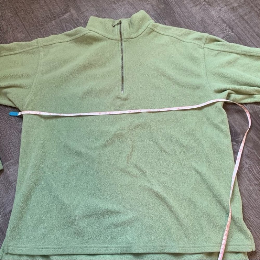 Patagonia Green Quarter Zip Up Size Small - Picture 8 of 11